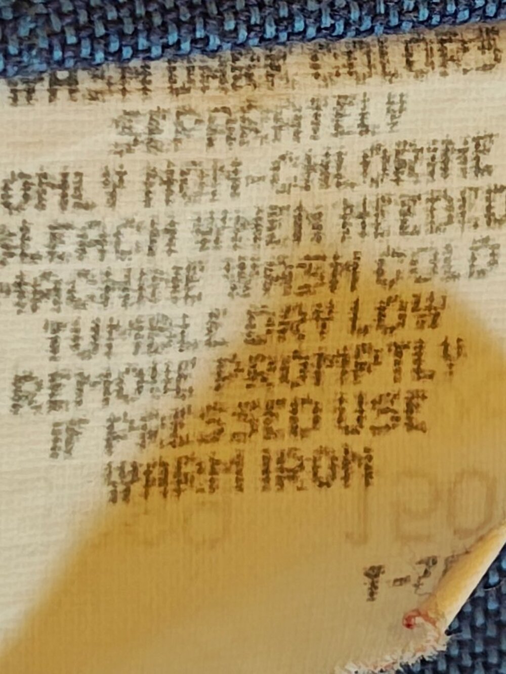 Vintage Barrington Blue Wrinkle Free Oxford Shirt Mens 15.5 34/35 Made in USA - Picture 10 of 11
